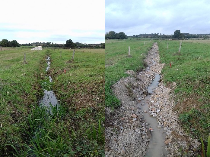 Restauration de cours d'eau Contrat Territorial Eau Chère Don Isac 2020-2022 Contrat Territorial Eau Chère Don Isac 2020-2022